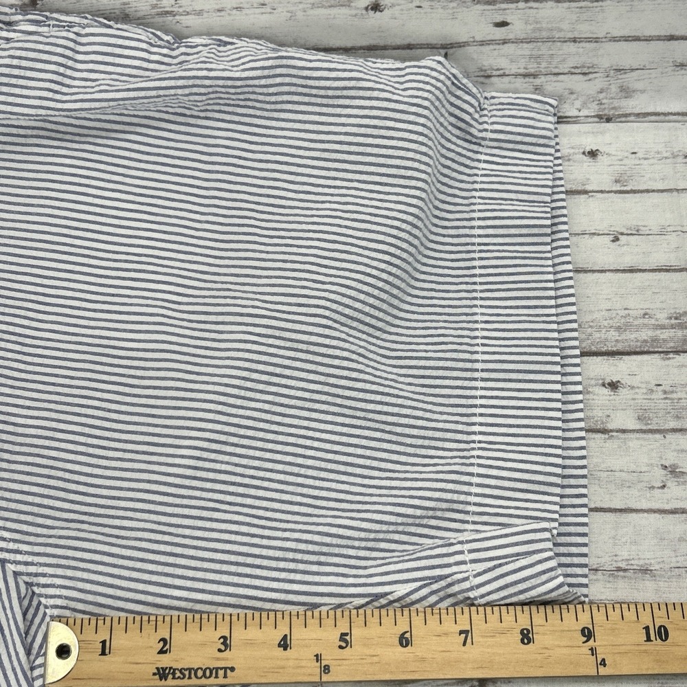 Brooks Brothers Bermuda Seersucker Boat Yatch Shorts Mens 38 Blue Stripes 9" - Picture 7 of 8